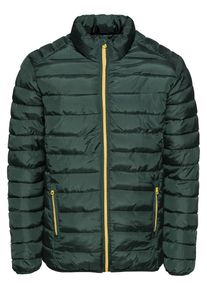 Only & Sons Only & Sons, Herren Steppjacke 'LINER PUFF JACKET EXP', Gelb / Dunkelgrün