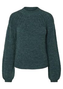 Pieces, Damen Pullover, Gr&uuml;nmeliert