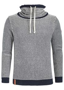 Khujo, Herren Pullover 'THEODRE SNOW', Nachtblau