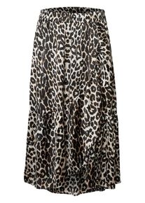 Pieces, Damen Rock, Champagner / Schwarz