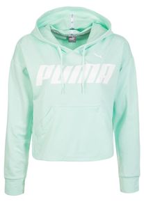 Puma, Damen Hoodie, Mint / Wei&szlig;