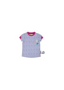 Sigikid, M&auml;dchen T-Shirt, Lila / Pink / Wei&szlig;