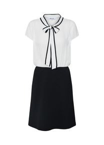 ABOUT YOU, Damen Kleid 'Mieke', Schwarz / Wei&szlig;