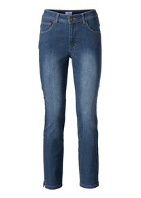Heine, Damen Bodyform-7/8-Jeans, Blau