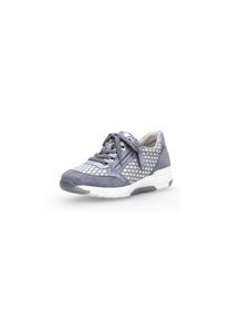 Gabor, Damen Schn&uuml;rschuhe, Taubenblau / Silber