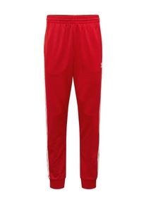 adidas originals, Herren Trainingshose 'Sst Tp', Rot / Weiß