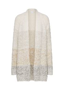 GAP, Damen Strickjacke 'OMBRE OPEN 3RD', Beige / Sand