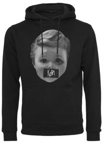 Mister Tee, Herren Hoody 'Korn Baby', Grau / Schwarz