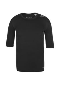 adidas Performance, Herren 'TechFit Base' Trainingsshirt, Schwarz