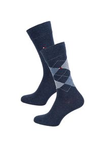 Tommy Hilfiger, Herren Socken, Blau / Rauchblau / Grau