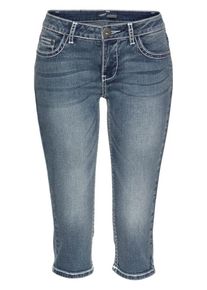 Arizona, Damen Caprijeans, Blue Denim