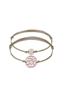 Elli, Damen Armband, Rosegold / Dunkelgrau
