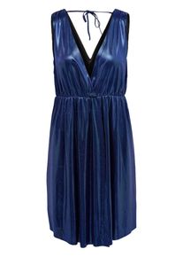Only, Damen Kleid, Blaumeliert
