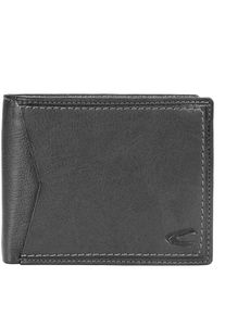 Camel Active, Herren Cuba Geldbörse Leder 13 cm, Schwarz