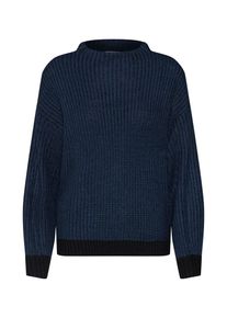 Jacqueline de Yong, Damen Pullover 'JDYMILLION L/S HIGH NECK PULLOVER KNT', Nachtblau
