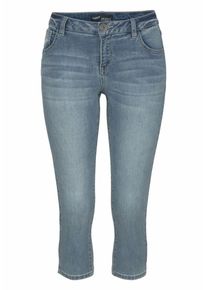 Arizona, Damen Caprijeans 'Ultra-Stretch', Blue Denim