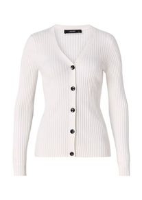 Hallhuber, Damen Cardigan, Wei&szlig;