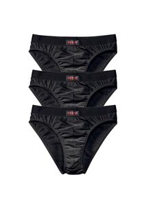 H.I.S. H.I.S, Herren klassische Slips, Schwarz