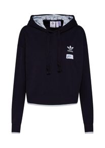 adidas originals, Damen Sweatshirt 'CROPPED HOODIE', Schwarz