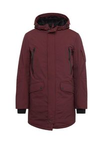 Tom Tailor, Herren Parka, Weinrot