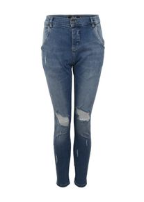 SikSilk, Herren Jeans, Blue Denim