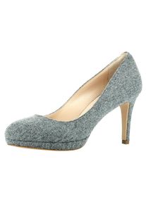 Evita, Damen Pumps, Rauchgrau
