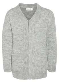 name it, M&auml;dchen Strickjacke, Grau