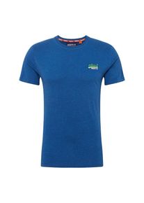 Superdry, Herren T-Shirt, Himmelblau / Grün