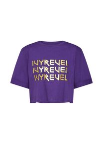 IVYREVEL, Damen Shirt 'CROPPED IVY TSHIRT', Lila