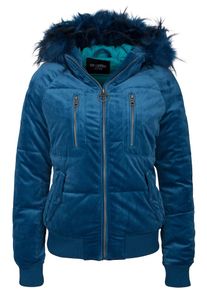 Dry Laundry Japan Dry Laundry, Damen Blouson, Blau