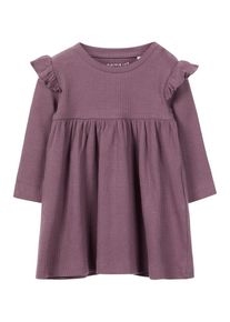 name it, Mädchen Rüschen Kleid, Dunkellila