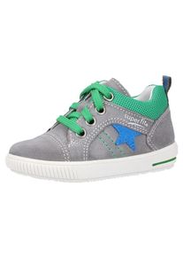 Superfit, M&auml;dchen Sneaker 'Moppy', Blau / Grau / Gr&uuml;n
