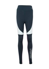 Puma, Damen Sport-Leggings 'Cosmic', Tanne / Rosa / Wei&szlig;