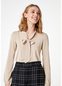 Hallhuber, Damen Longsleeve, Beige