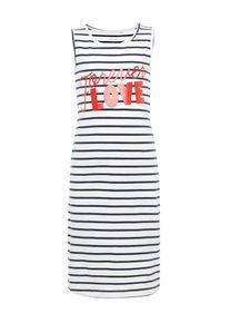 name it, M&auml;dchen Kleid, Kobaltblau / Rot / Wei&szlig;