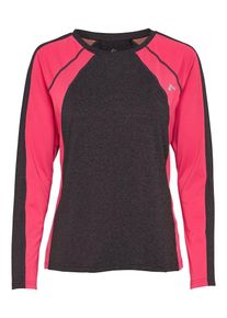 Only Play, Damen Trainingsshirt, Dunkelgrau / Lachs