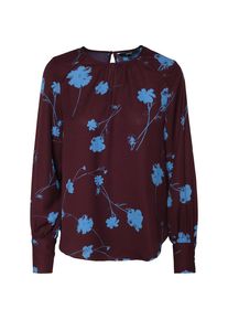Véro Moda VERO MODA, Damen Bluse, Blau / Weinrot