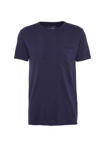 Tom Tailor Denim, Herren T-Shirt, Dunkelblau