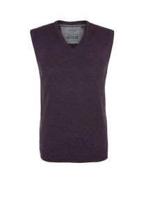 s.Oliver RED LABEL, Herren Pullunder, Weinrot / Kirschrot