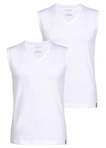 Schiesser, Herren Muscle-Shirt, Wei&szlig;
