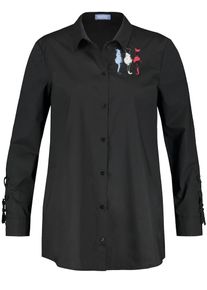 SAMOON, Damen Bluse, Anthrazit