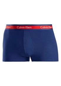 Calvin Klein Underwear, Herren Boxer Trunk, Dunkelblau / Rot