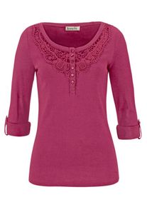 Boysen's BOYSEN'S, Damen Langarmshirt, Cyclam