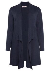sheego Casual, Damen Strickjacke, Marine