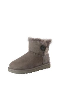 UGG Australia UGG, Damen Boots 'Mini Bailey Button II', Grau