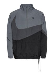 Nike Sportswear, Herren Jacke 'M NSW VW SWOOSH WVN HLFZIP JKT', Anthrazit