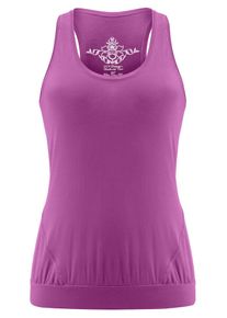 KAMAH, Damen Sport Tank-top 'iris', Fuchsia / Himbeer