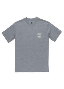 Element, Herren T-Shirt 'Commit', Gelb / Graumeliert