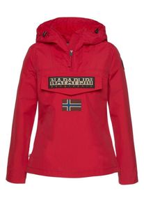 Napapijri, Damen Funktionsjacke 'Rainforest SUM 1', Mischfarben / Karminrot