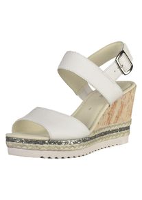 Gabor, Damen Sandalette, Wei&szlig;